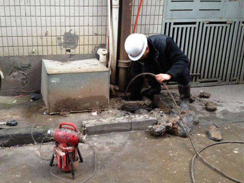 虎门港管委会疏通下水道-洗菜池疏通