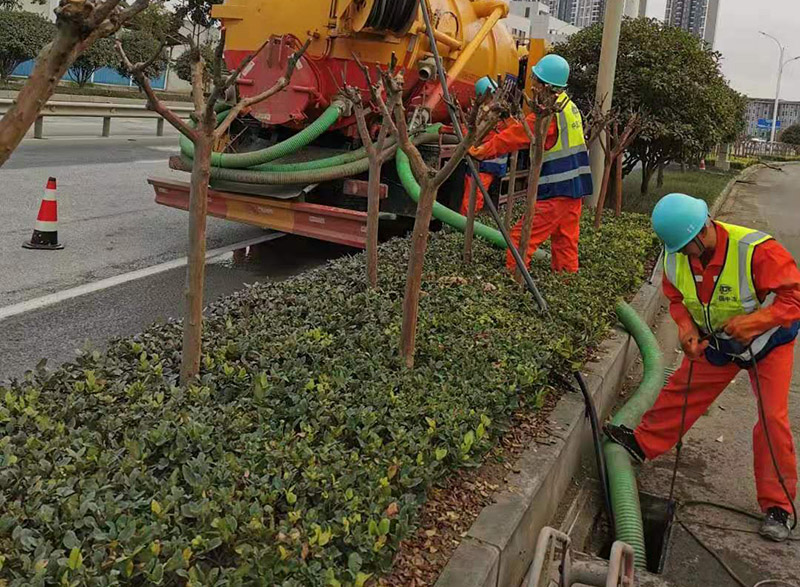 虎门港管委会市政管道清淤